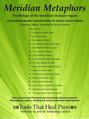 cover image of Meridian Metaphors Psychology of the Meridians & Major Organs
